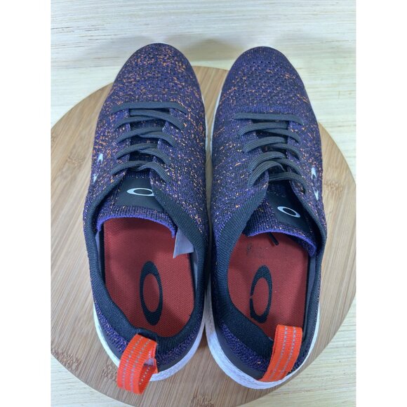 Oakley EV Zero Edge Trainers Enamel Purple Orange Athletic Shoes Men's Size 12 - Picture 6 of 8